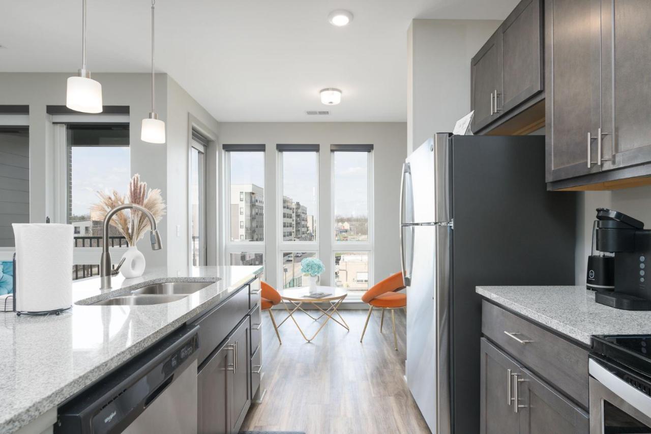 Stylish 1Br Apartment With View Indianapolis Luaran gambar