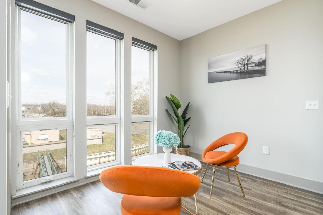 Stylish 1Br Apartment With View Indianapolis Luaran gambar
